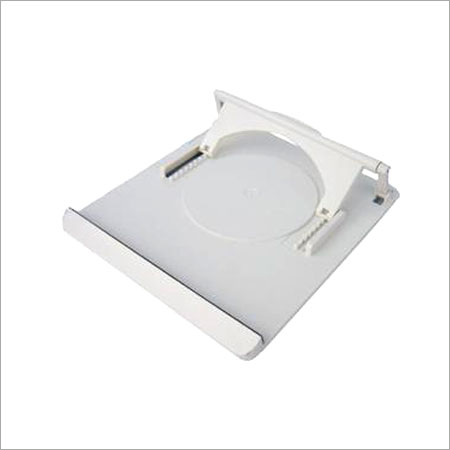 सफ़ेद प्लास्टिक लैपटॉप होल्डर