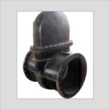 कास्ट आयरन डबल फ्लेंज स्लुइस वाल्व