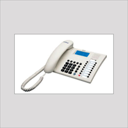 Beetel Phone - DB850 Clip, Warm Grey & Anthracite Colors, Blue Backlit LCD, 140 Incoming & 16 Outgoing Calls Memory, Speakerphone & Alarm Clock