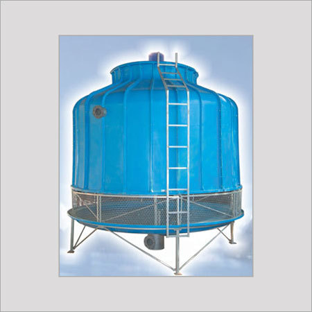 Round Bottle Shape Cooling Tower