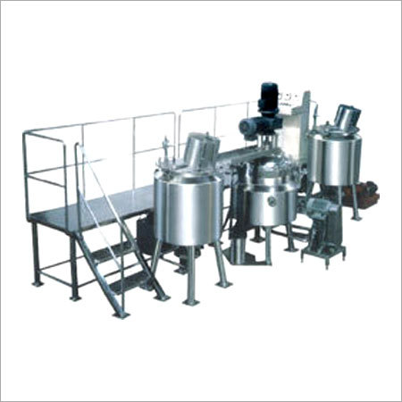 स्वचालित मरहम क्रीम बनाने का संयंत्र