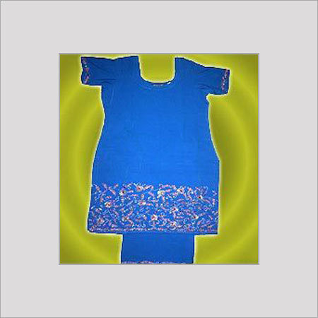 ब्लू कलर लेडीज पंजाबी सूट