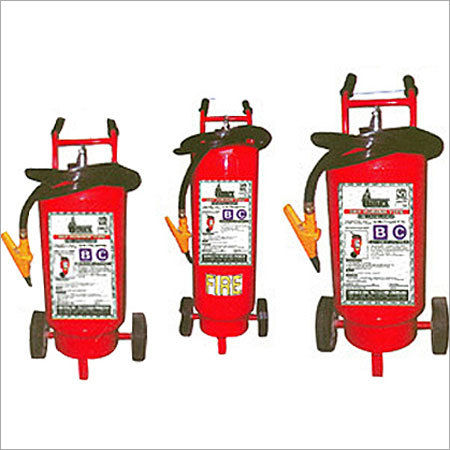 Dry Chemical Powder Type Trolley Mounted Fire Extinguisher