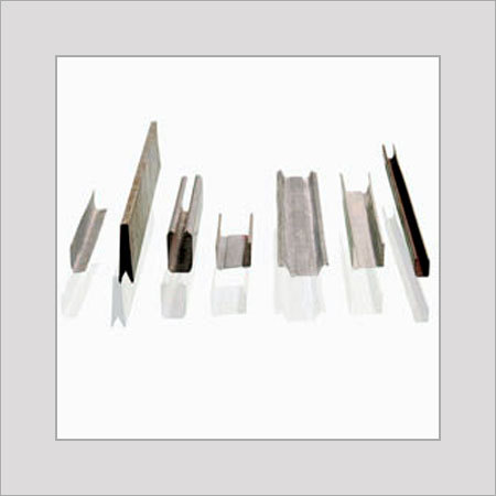 Ceiling Channel - Aluminum, MS, GI | Thickness Range 0.35 mm to 0.60 mm, High Quality Fabrication