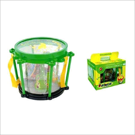 Vary Plastic Musical Drum Toy Set