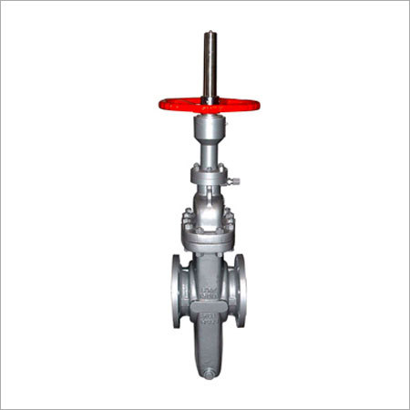 नाली गेट वाल्व के माध्यम से