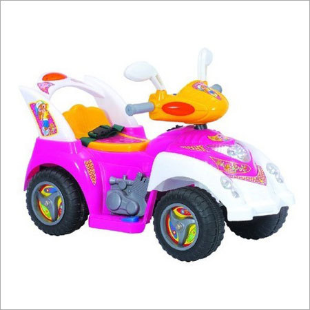 पिंक बैटरी से चलने वाली बच्चों की कार