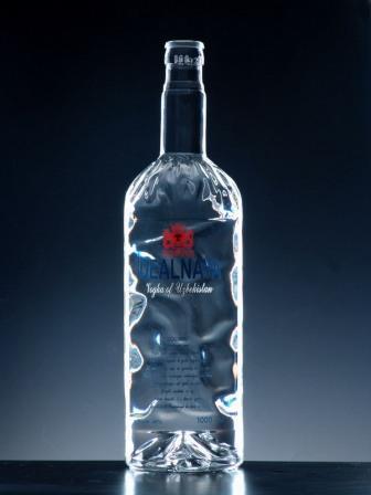 Round Crack Free Glass Bottle