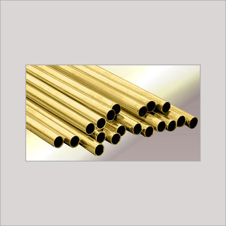 Yellow Robust Construction Brass Tubes