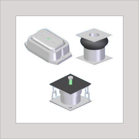 स्मूथ फंक्शनिंग वाइब्रेशन आइसोलेशन डैम्पर्स