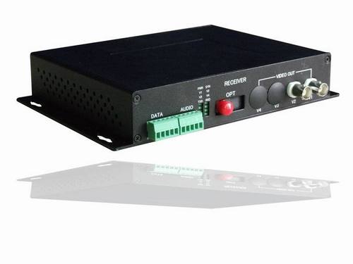 2 Channels Digital Video / Audio Optic Transmitter And Receiver