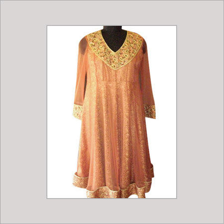 Ladies Embroidered Long Gown