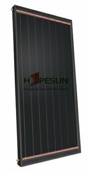 ब्लैक आइडियल रेंज फ्लैट सोलर कलेक्टर