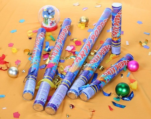 ब्लू लाइट वेटेड पार्टी पॉपर