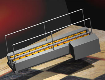 मेटल इंडस्ट्रियल बूट क्लीनर मशीन