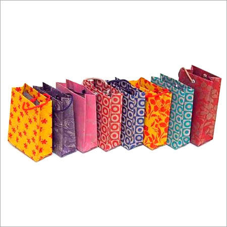  रंगीन शॉपिंग पेपर बैग 
