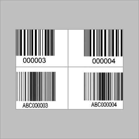 Laminated Barcode Stickers