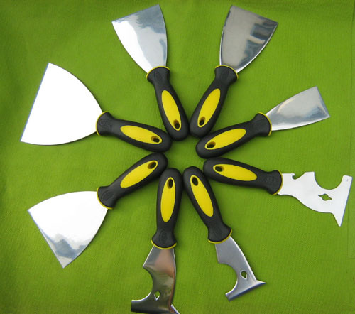 सॉफ्ट हैंडल के साथ पुट्टी नाइफ