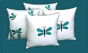 सफ़ेद सॉफ्ट प्लेन कुशन कवर