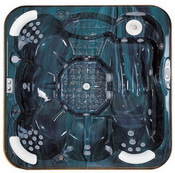 स्क्वायर स्पा मसाज टब का आकार: विनिर्देश के अनुसार