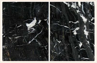 ज़ेबरा ब्लैक मार्बल