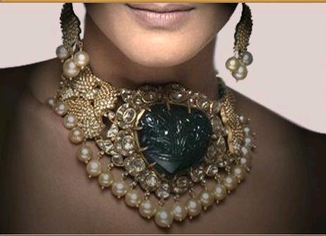 Ladies Designer Kundan Necklace