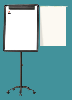 मूवेबल फ्लिप चार्ट स्टैंड साइज़: वेरिएबल