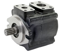 Metal Black Single Vane Pump