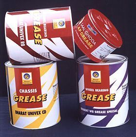 Lubricant Grease Tin Containers