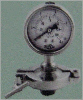 Diaphragm Sealed Pressure Gauge - ANSI 316, 100 mm & 150 mm Dial Size | High Corrosion Resistance, Easy Diaphragm Cleaning