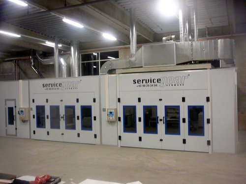 मजबूत ऑटो स्प्रेइंग और बेकिंग सिस्टम