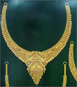 Gold Half Necklace at Best Price in Chennai, Tamil Nadu | N. J. Jewellers