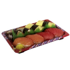 भोजन के लिए अनुकूलन योग्य डिस्पोजेबल हयातो ट्रे