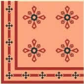 बटरफ्लाई डिज़ाइन हेरिटेज टाइल