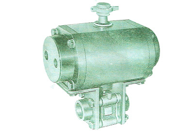 Pneumatic Operated Rotary Actuator Ball Valve