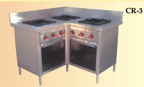 Three Burner Cooking Range