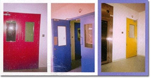 फ्लश मेटल डोर्स