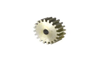 GEARS - Brass, 10mm OD, 20 Teeth, Module 0.5, 20° Pressure Angle | High Strength, Precise Machining, Durable, Corrosion Resistant, Smooth Operation
