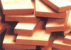 हार्डवुड स्क्वायर टिम्बर लॉग