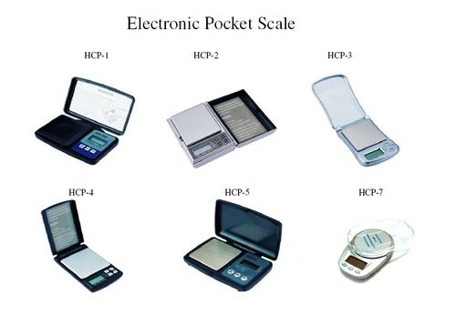 इलेक्ट्रॉनिक पॉकेट स्केल