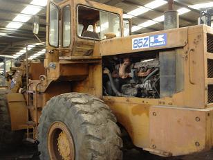 पीला कावासाकी 85Z व्हील लोडर