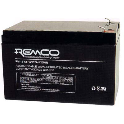 Remco 12V12Ah Sealed Lead Acid SLA Batteries
