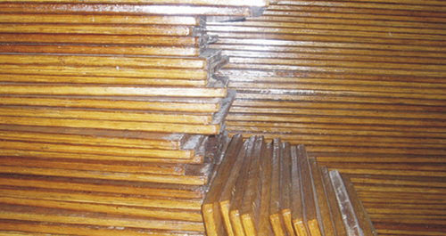 कंक्रीट ईंट मशीन बांस फूस