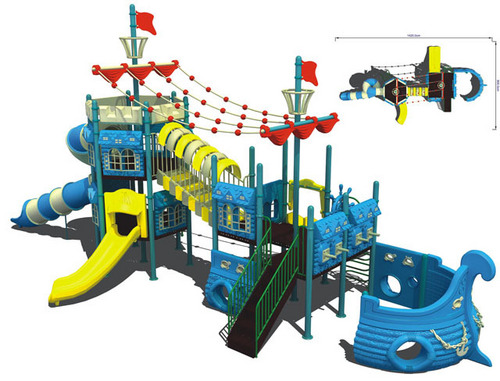 स्टील+प्लास्टिक आउटडोर चिल्ड्रन प्लेग्राउंड स्लाइड