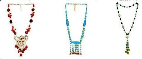 Glass Beaded Necklaces