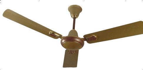 METALLIC FINISH BROWN FANS