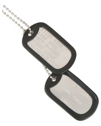 Metal Military Dog Tags For Identification