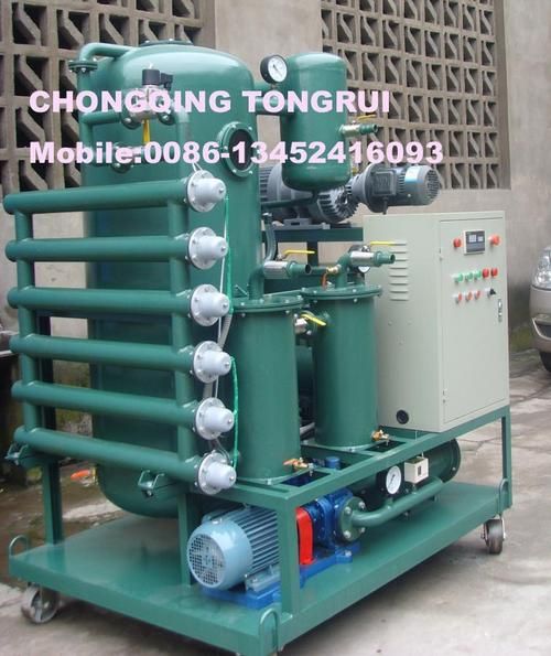 Double-Stage Vacuum Insulating Oil Filtering Plant