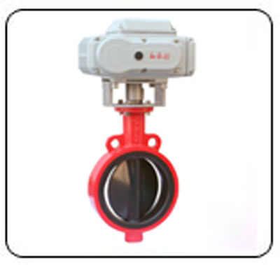 Electric Butterfly Valve - AC/DC Power Options 24V/110V/220V/240V/380V, 100N.m Torque, 23W Motor, 13s/30s Opening Time