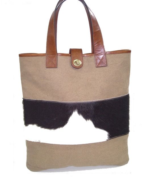 Canvas Leather Bag